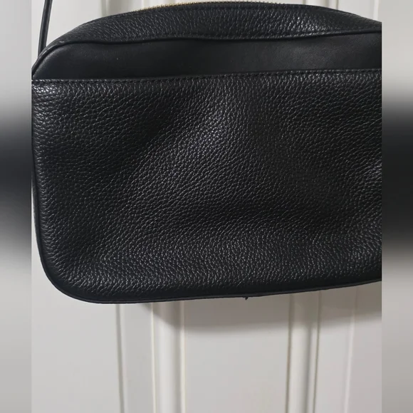 Michael Kors Jet Set East West Crossbody Black & White Animal Print - Picture 7 of 11